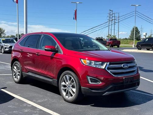 RUBY RED METALLIC TINTED CC 2018 Ford Edge TITANIUM