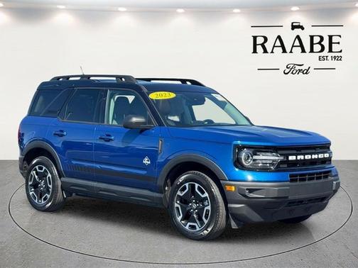 ATLAS BLUE METALLIC 2023 Ford Bronco Sport OUTER BANKS