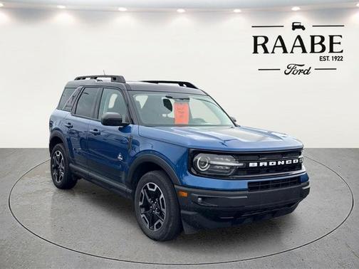 ATLAS BLUE METALLIC 2023 Ford Bronco Sport OUTER BANKS