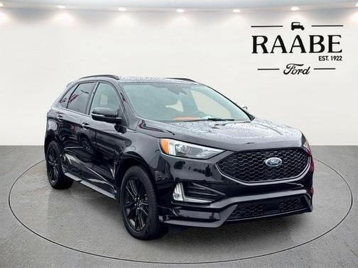 AGATE BLACK METALLIC 2020 Ford Edge ST LINE