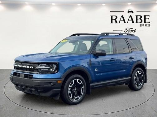 ATLAS BLUE METALLIC 2023 Ford Bronco Sport OUTER BANKS