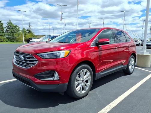 RAPID RED TINTED CC 2024 Ford Edge TITANIUM