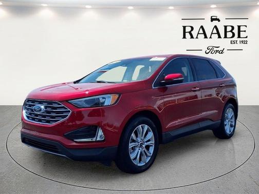 RAPID RED TINTED CC 2024 Ford Edge TITANIUM