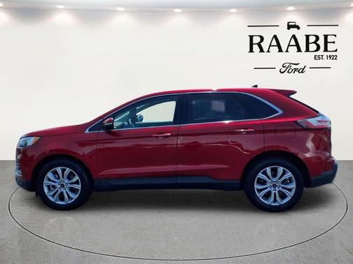 RAPID RED TINTED CC 2024 Ford Edge TITANIUM