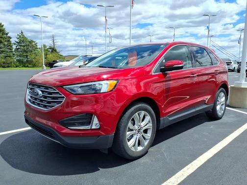 RAPID RED TINTED CC 2024 Ford Edge TITANIUM