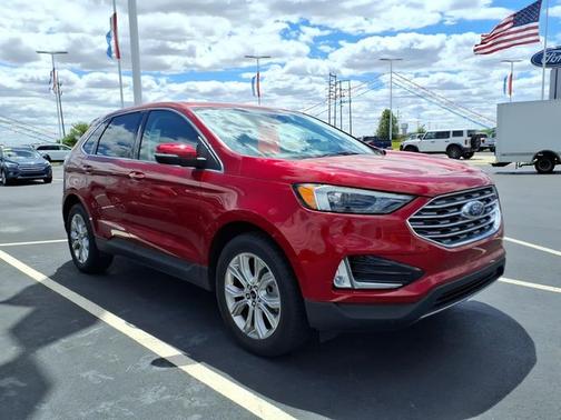 RAPID RED TINTED CC 2024 Ford Edge TITANIUM