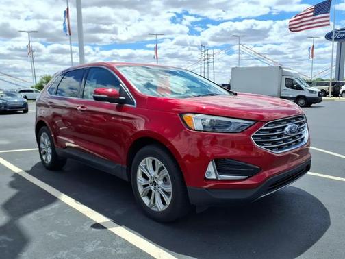 RAPID RED TINTED CC 2024 Ford Edge TITANIUM