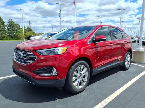 RAPID RED TINTED CC 2024 Ford Edge TITANIUM