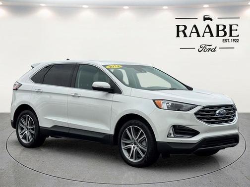 STAR WHITE 2024 Ford Edge TITANIUM