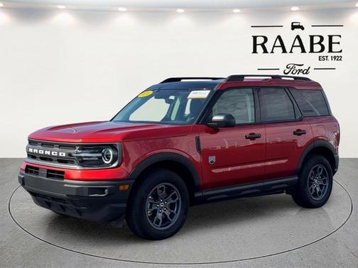 HOT PEPPER RED METALLIC TC 2024 Ford Bronco Sport BIG BEND