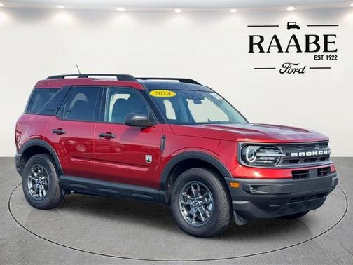 HOT PEPPER RED METALLIC TC 2024 Ford Bronco Sport BIG BEND