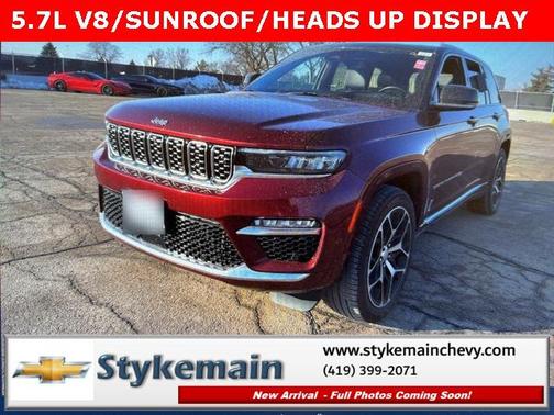 2022 Jeep Grand Cherokee Summit