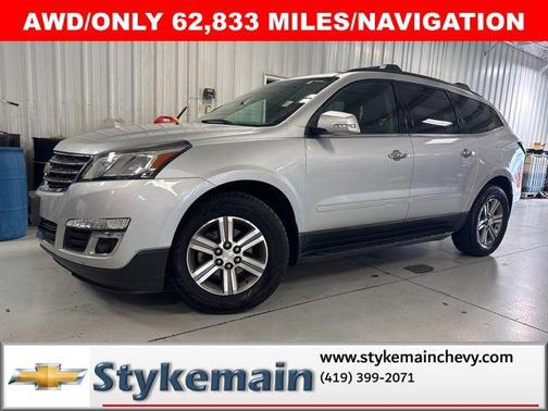 Silver Ice Metallic 2016 Chevrolet Traverse 2LT