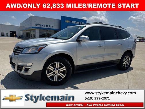Silver Ice Metallic 2016 Chevrolet Traverse 2LT