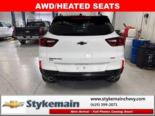 Summit White 2024 Chevrolet Trailblazer RS