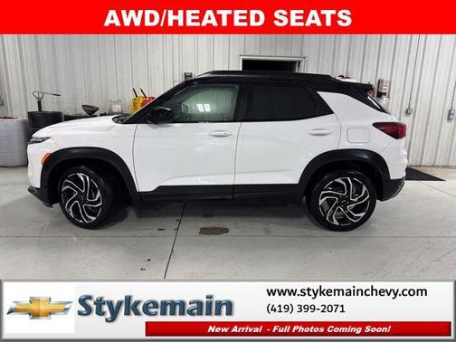 Summit White 2024 Chevrolet Trailblazer RS