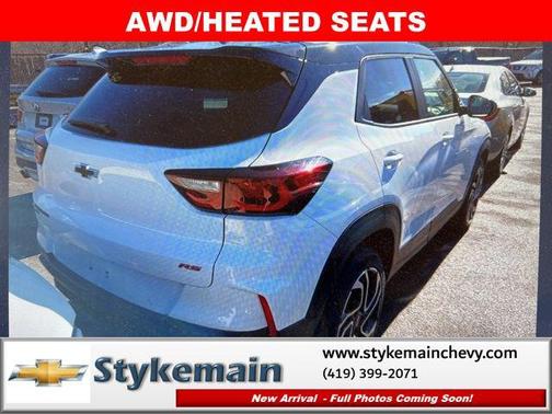 Summit White 2024 Chevrolet Trailblazer RS