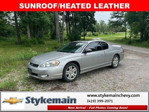 Machine Silver Metallic 2007 Chevrolet Monte Carlo LT