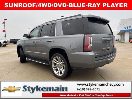 Satin Steel Metallic 2020 GMC Yukon SLT