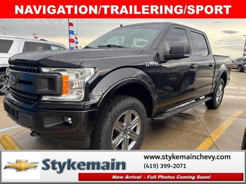 Agate Black Metallic 2019 Ford F-150 XLT