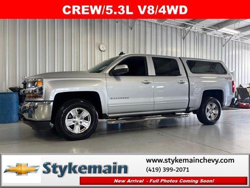 Silver Ice Metallic 2017 Chevrolet Silverado 1500 1LT