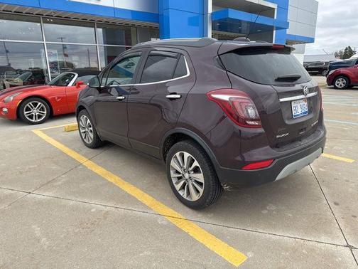 Black Cherry Metallic 2018 Buick Encore Preferred