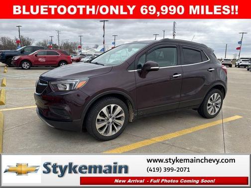 Black Cherry Metallic 2018 Buick Encore Preferred