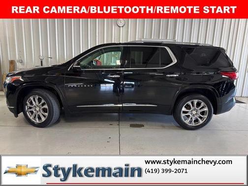 Mosaic Black Metallic 2018 Chevrolet Traverse Premier