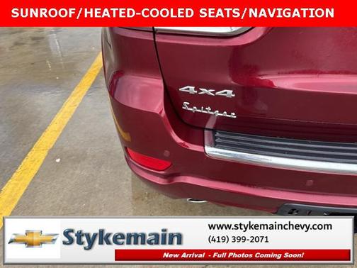 2019 Jeep Grand Cherokee Overland