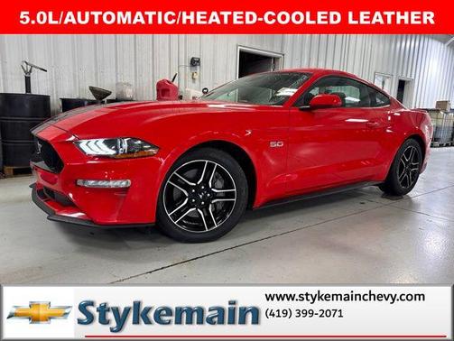 Red 2023 Ford Mustang GT Premium
