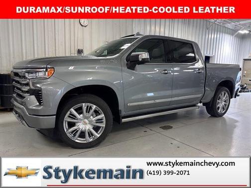 Sterling Gray Metallic 2026 Chevrolet Silverado 1500 High Country