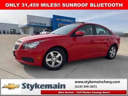 Red Hot 2014 Chevrolet Cruze 1LT
