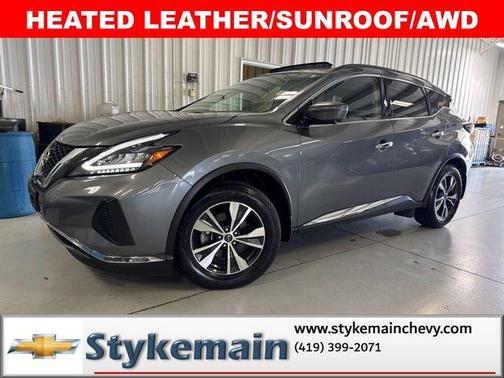 Gun Metallic 2024 Nissan Murano SV Intelligent AWD