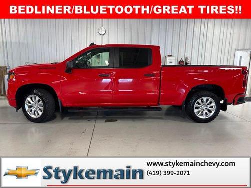 Red Hot 2024 Chevrolet Silverado 1500 Custom