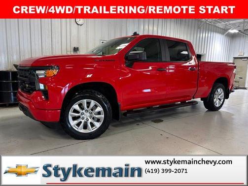 Red Hot 2024 Chevrolet Silverado 1500 Custom