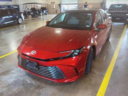 Supersonic Red 2025 Toyota Camry XLE