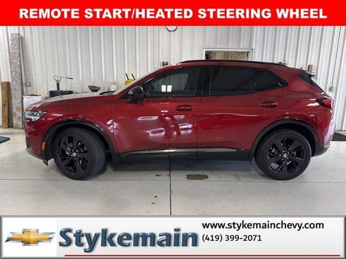 Cinnabar Metallic 2023 Buick Envision Preferred AWD