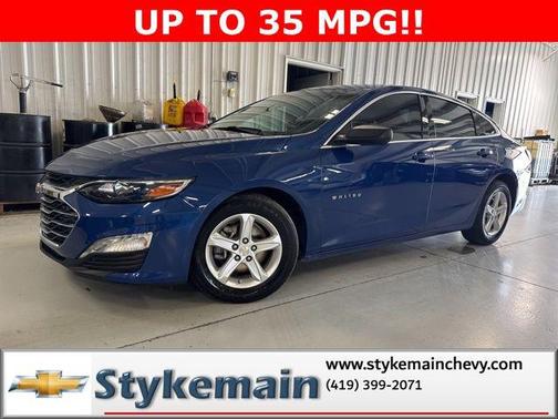 Riverside Blue Metallic 2023 Chevrolet Malibu 1LS