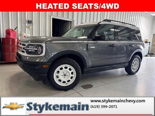 Carbonized Gray Metallic 2023 Ford Bronco Sport Heritage