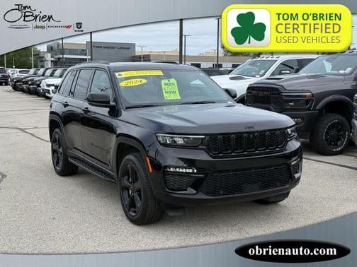 Diamond Black 2024 Jeep Grand Cherokee Limited
