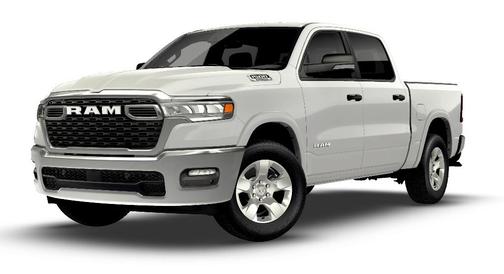 Bright White Clearcoat 2026 RAM 1500 Big Horn/Lone Star