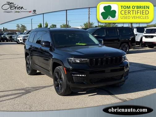 Diamond Black 2023 Jeep Grand Cherokee L Limited