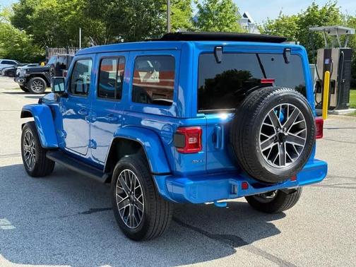 Hydro Blue Pearlcoat 2023 Jeep Wrangler 4xe Base