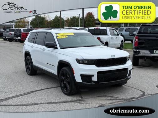 Bright White Clearcoat 2023 Jeep Grand Cherokee L Laredo