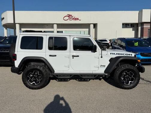 Bright White Clearcoat 2023 Jeep Wrangler 4xe Rubicon
