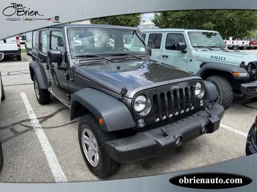 Granite Crystal Clearcoat Metallic 2018 Jeep Wrangler JK Unlimited Sport