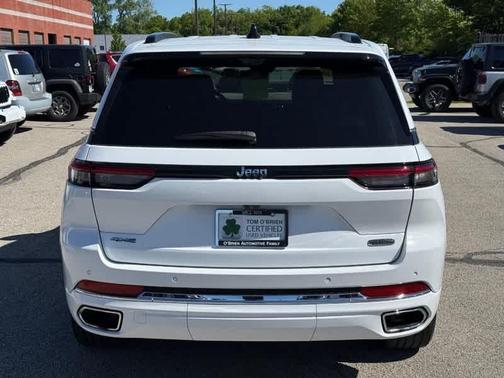 Bright White Clearcoat 2023 Jeep Grand Cherokee 4xe Overland