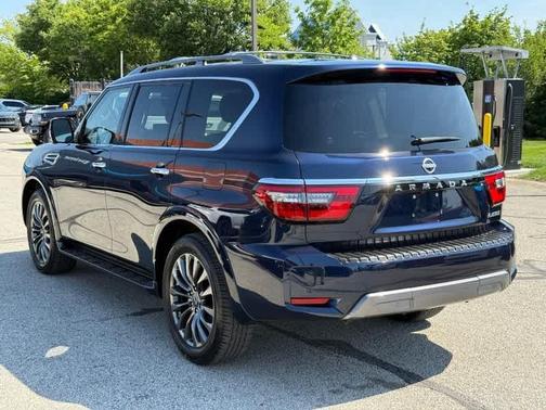 Hermosa Blue 2024 Nissan Armada Platinum