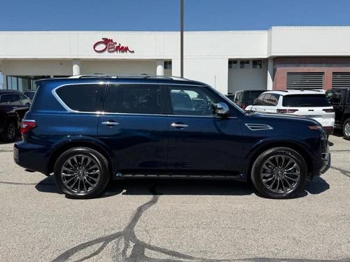 Hermosa Blue 2024 Nissan Armada Platinum