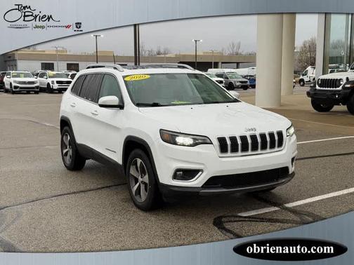 Bright White Clearcoat 2020 Jeep Cherokee Limited